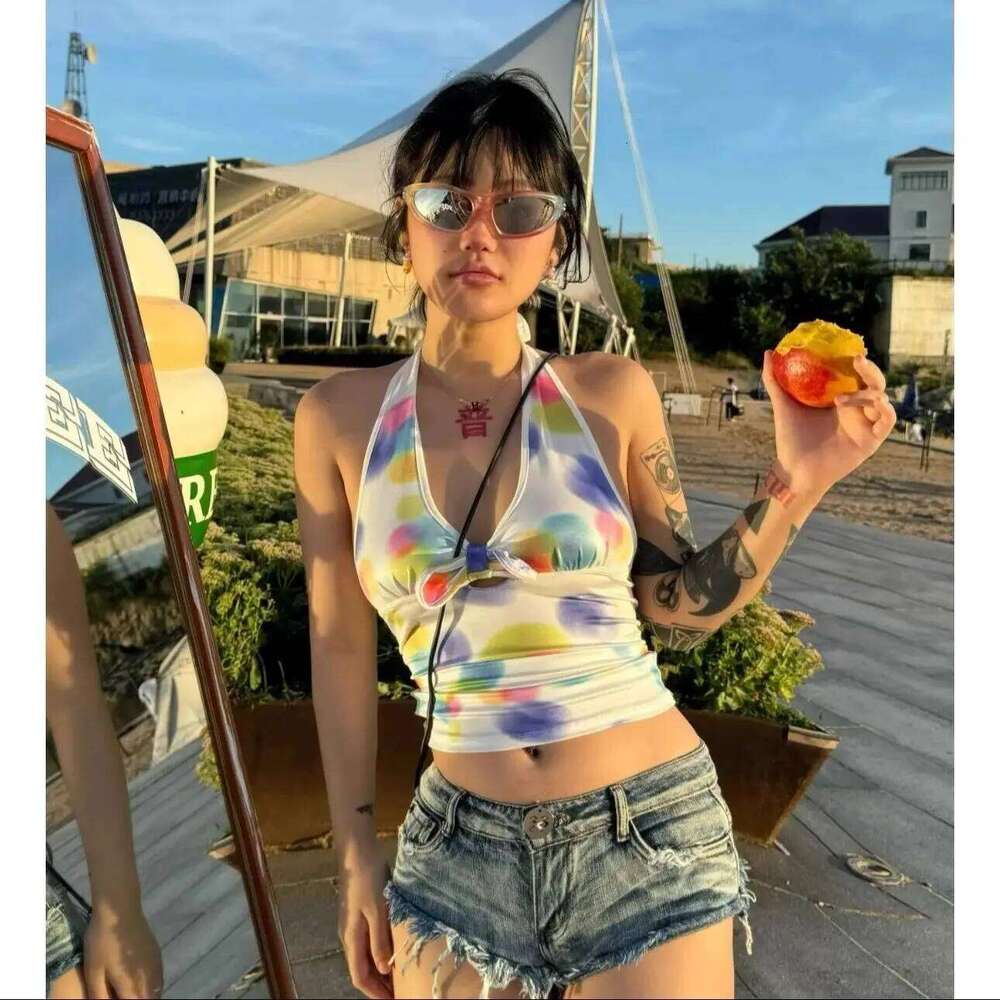 Summer Low Waist Do Old Hair Edge Show Thin American Hot Pant Women Sexy Wind Street Tide Short Jeans XJ260305