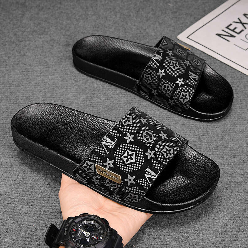 Men's slip-on for outdoor wear, light luxury, Southeast Asian beach style, large size, Vietnamese sandals