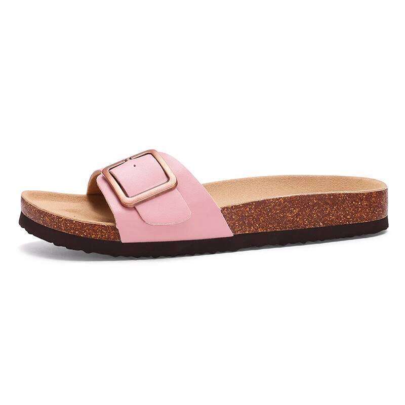 Kidmi Sllippers With Metal Buckle Fashion PVC Material Indoor Comfortable Beach Slippers Breathable Women Sandals