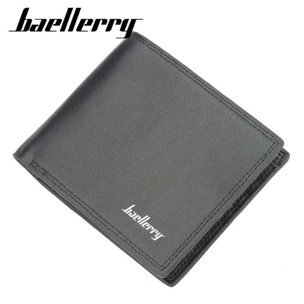 Baellerry Buttery Soft Slim Wallet for Men, Minimalist PU Leather Card Holder - Front Pocket RFID Blocking Cash Organizer C260304