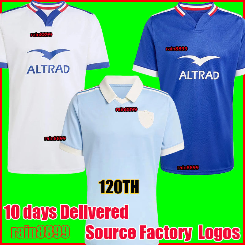 frence 2026 national rugby Crunch 120TH anniversary jerseys 25 26 27 france jersey 5XL shirt Tops tee blue polos