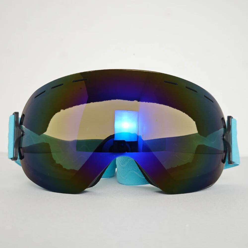 Snowboard Accessories Snow Goggles HD Windproof Lenses Breathable Dustproof Sandproof Unisex Protective Winter Sports Equipment S260304