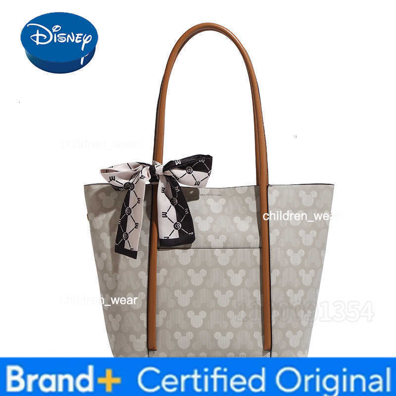 Disney Mickey New Womens Handbag Print Fashion Womens Shoulder Bag Large Capacity Travel Casual Womens Tote Bag High Quality H260305