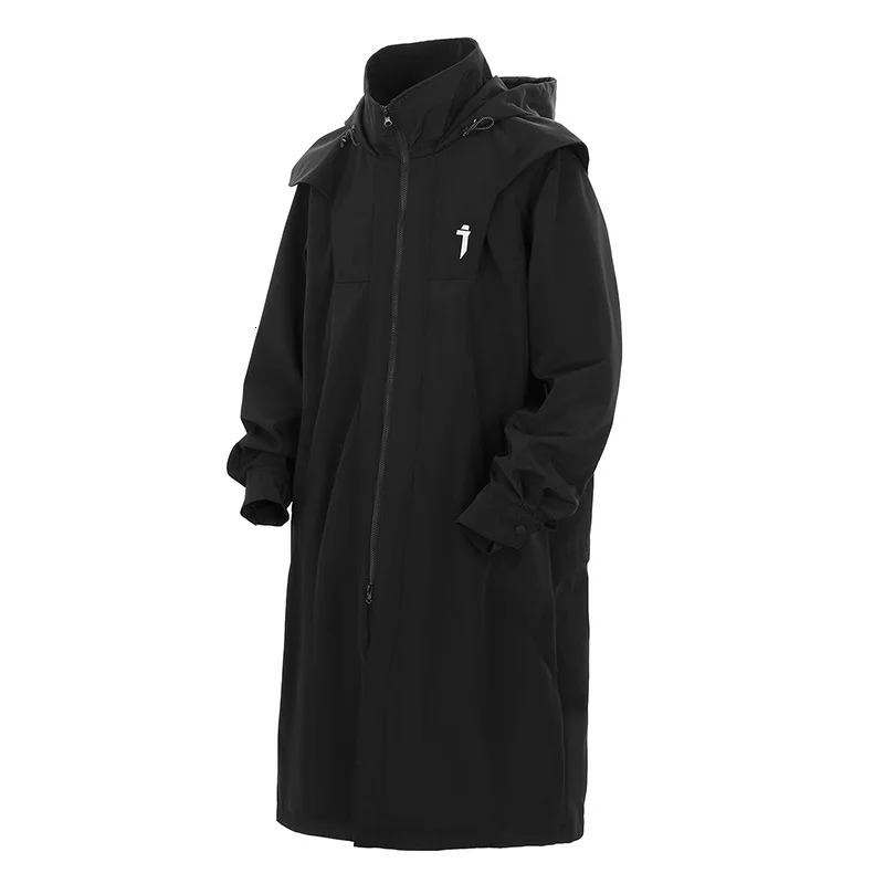 11 BYBBS DARK Men Tactical Trench Jacket Winter Long Coats Windbreaker Mens Loose Punk Functional Jackets Techwear 260302