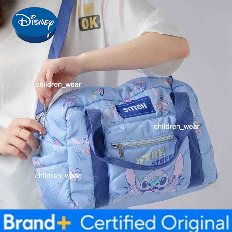 Disney New Diaper Bag Handbag Large Capacity Baby Diaper Bag Cartoon Fashion Storage Portable Travel Bag High Quality H260305