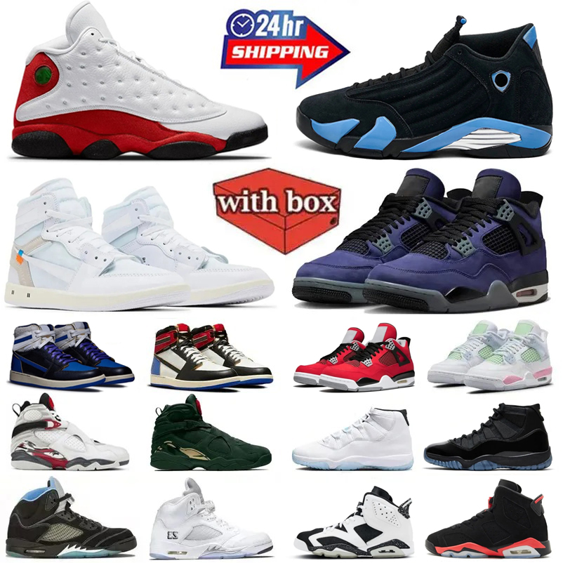 with Box Jump mans 4s 5s 11s 12s Basketball Shoes Lakers 13s Chicago 14s University Blue 1s Alaska Union x Fragment Gamma Blue Wolf Grey Men Women trainers Sneakers 36-47