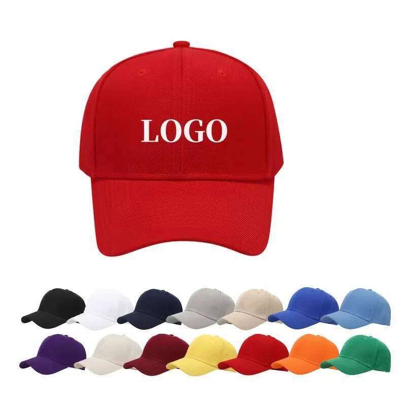 Custom Logo Diy Baseball Cap Unisex Embroidery Men Women Sport Trucker Hat Solid Color Personalized Print Hip Hop Dad Caps Y260304