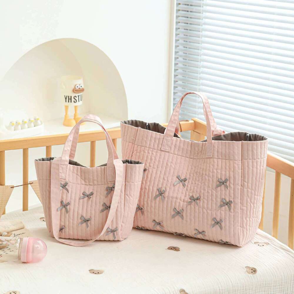 Large Capacity Mommy Lightweight Messenger Bag, Fashionable Multifunctional Handheld & Shoulder Diaper Bag For Outings Z260304