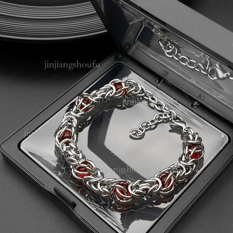 2026 Designer Stainless Steel Bracelet Luxury Brand Europe And America Male And Female Couple Cuban Chain Simple Fashion Titanium Steel Bracelet Trend