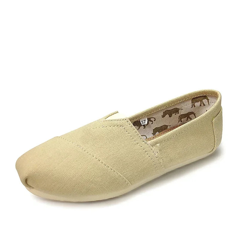 2026 Summer Blue Loafers Men Classic Canvas Flats Shoes Women Comfortable Breathable Men Casual Shoes Slip-on Espadrilles 260305