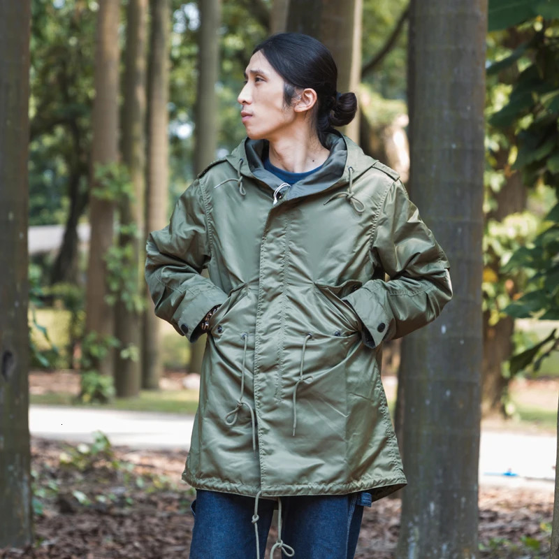 NON STOCK M51 Pie Overcome Jacket Nylon Fishtail Windbreaker PARKA 260302