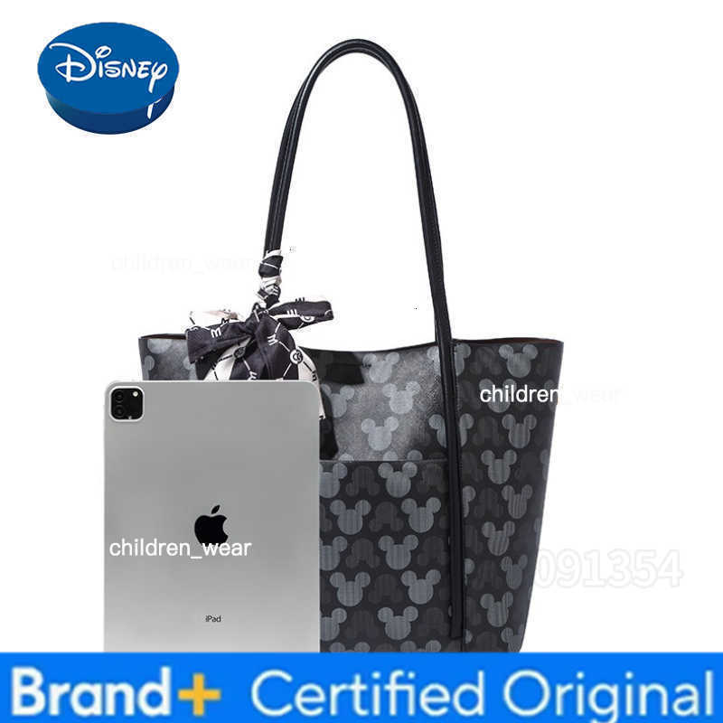 Disney Mickey New Womens Handbag Print Fashion Womens Shoulder Bag Large Capacity Travel Casual Womens Tote Bag High Quality H260305
