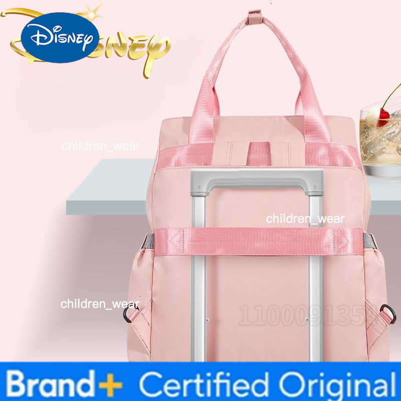 Disney Mickey Diaper Bag Backpack Luxury Brand Original Baby Bag Large Capacity Multifunctional Fashion Baby Diaper Bag Backpack H260305