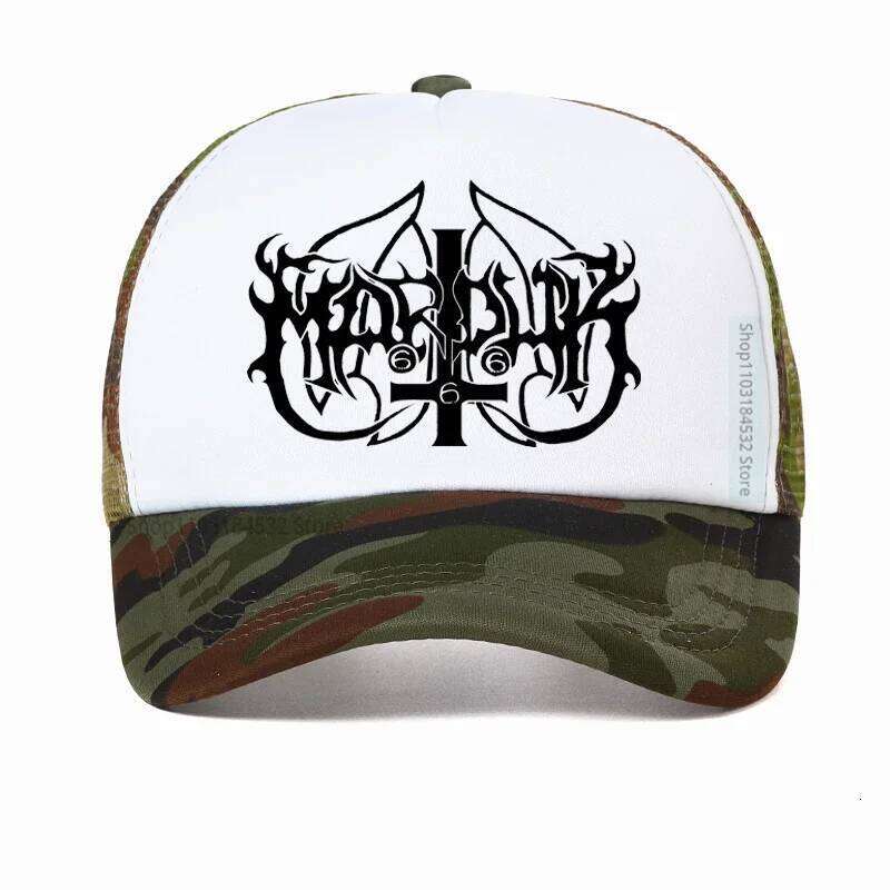 Marduk BAND Casual Baseball cap Harajuku Styles Swedish Men's hat Hip Hop men Dark Metal Band hats Casquette Y260304