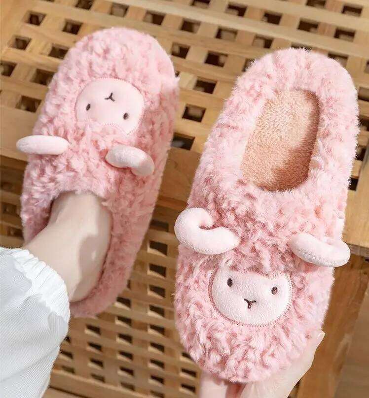 New Autumn Winter Women Men Slippers Bottom Soft insole Home Shoes Thick Slipper Indoor Non-slip Slides Comfortable Footwear