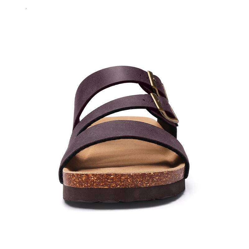 Kidmi New Women With Three Straps Summer Nonslip Casual Ladies Beach Soft Holiday Pool Cloud Sandals