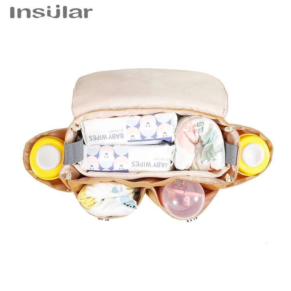 Baby Bag Pram Stroller Cup Holder Cover Trolley Organizer Pouch Travel Accessories Z260304