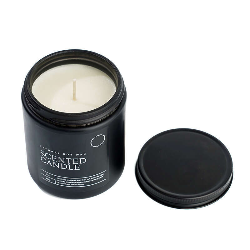 Source Factory Large Capacity Soy Wax Glass Cup Container Aromatherapy Home Fragrance Candle Gift W260305