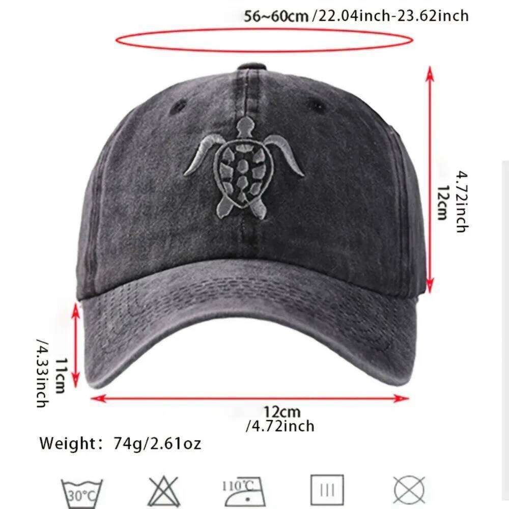 1pc Winter Warm Vintage Washed Baseball Cap with Embroidered,outdoor Leisure Windyfloor Adjustable Fit Driver Caps for Daliywear Y260304