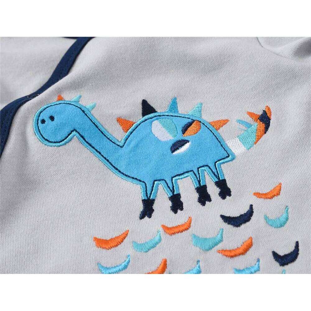 Unisex Baby Rompers Full Sleeve 100% Cotton Cartoon Print Newborn Jumpsuit 0-12 Months Infant Clothes Costume Z260304