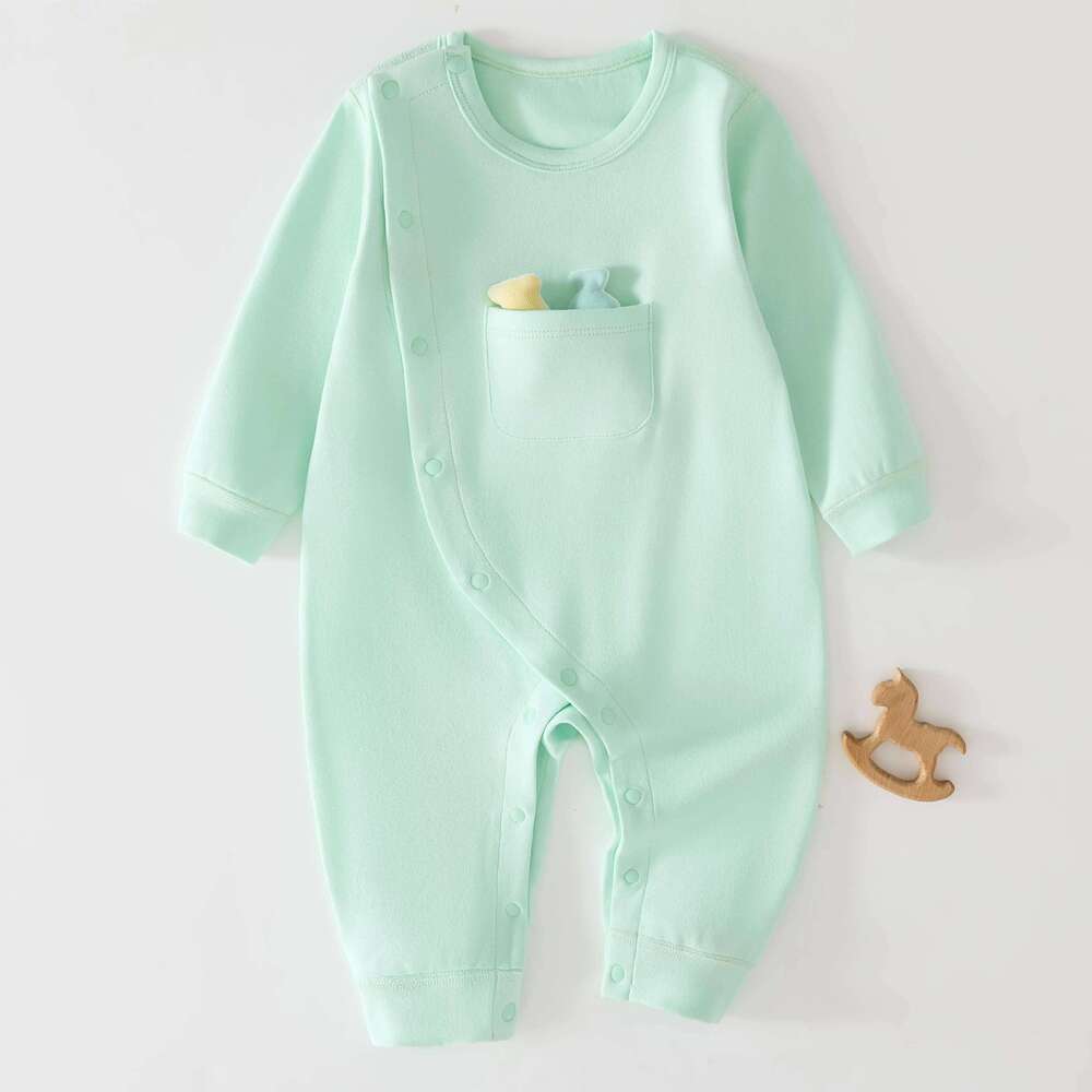 Newborn All-in-One Baby Outfit Crawling Suit Sleepwear Soft Comfortable Clothes for Infants Z260304