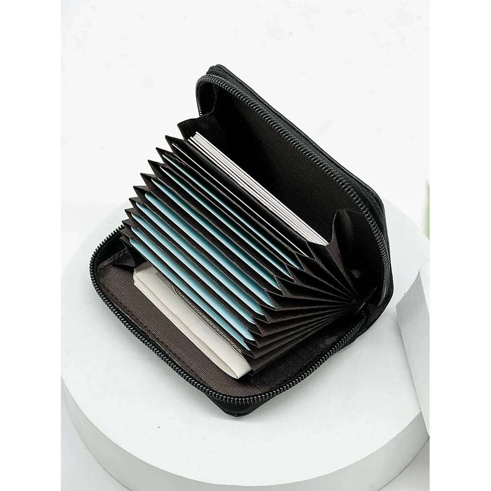 Men's Business Multi-Card Wallet Stylish, Simple Spacious Card Holder Credit, Debit & Cash - Perfect for Casual Use C260304