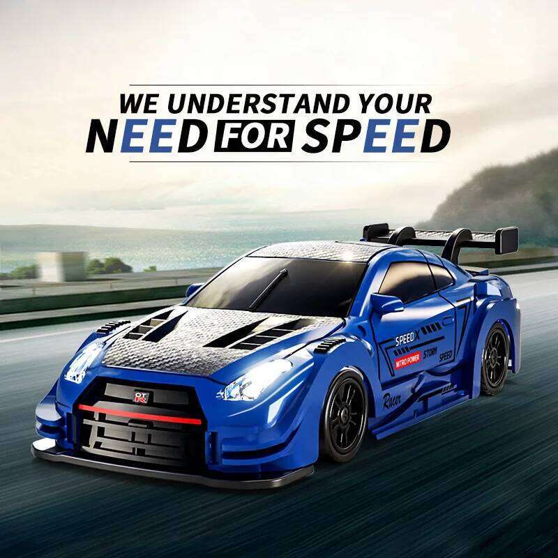 1:43 RC Remote Controlled High-Speed Four-Wheel Drive Adult Competition Special Simulation Electric Car Toy Z260304