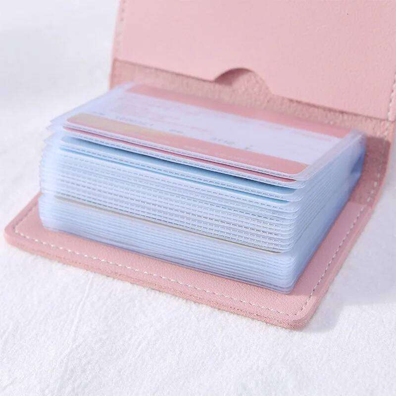Fashion Anti RFID Unisex Business ID Holder Women Credit Card Case For Men Clutch Organizer Bag With Driver's License Slots C260304