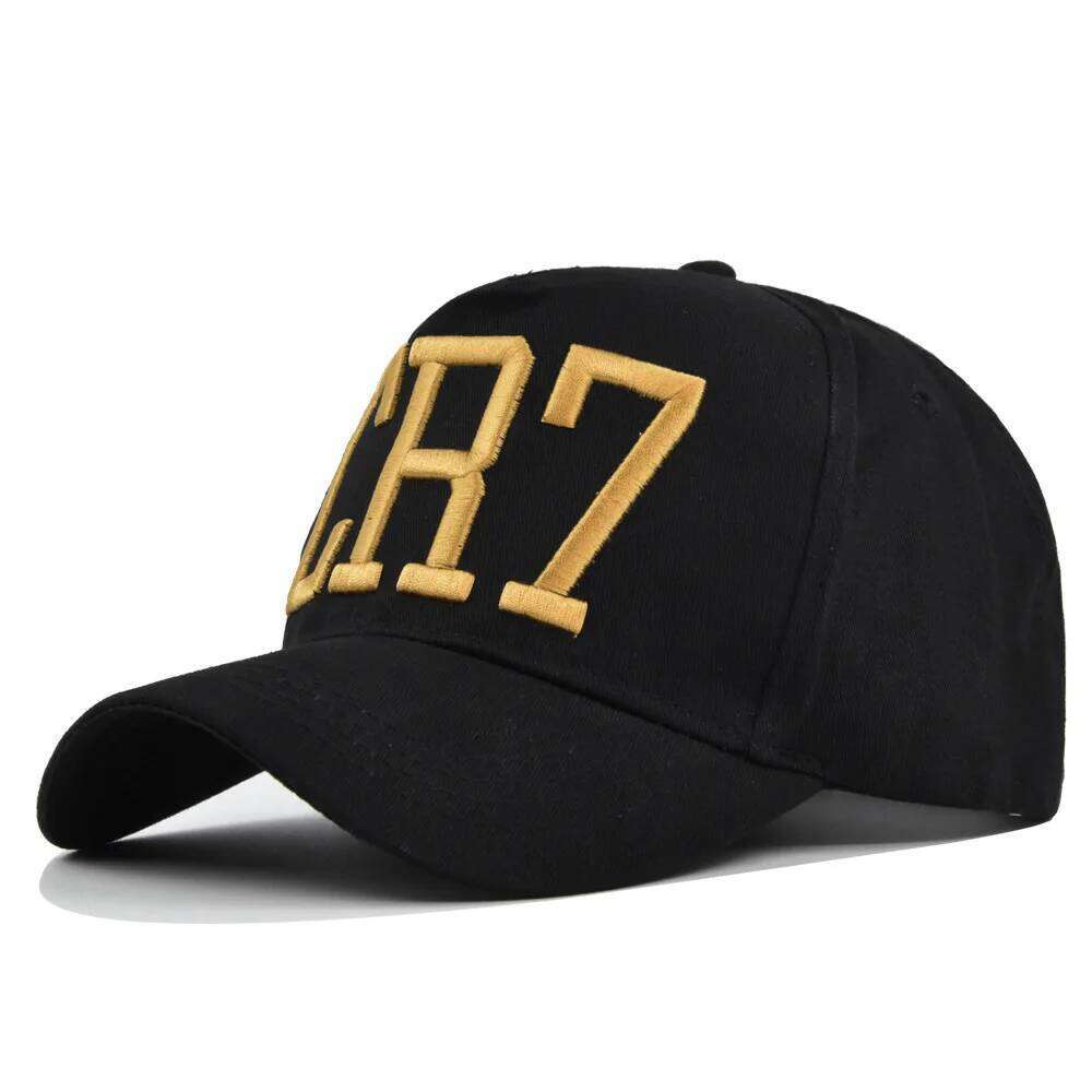 High Quality 2024 New Cristiano Ronaldo CR7 Baseball Caps Hip Hop Cap Snapback Hat for Men Women Adjustable Sun Hats Y260304