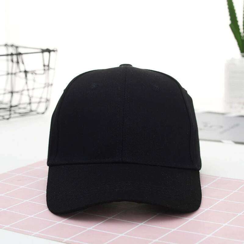 Simple Solid Color Unisex Plain Curved Sun Visor Hat Outdoor Dustproof Baseball Cap Adjustable Leisure Caps Men Women Y260304