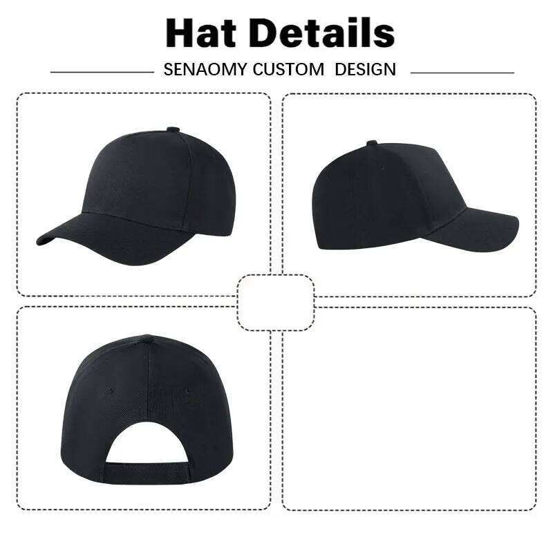 Baseball Caps For Men Woman Hat DIY Custom Logo Men's Print Text Design cap hats for men dropshipping Y260304