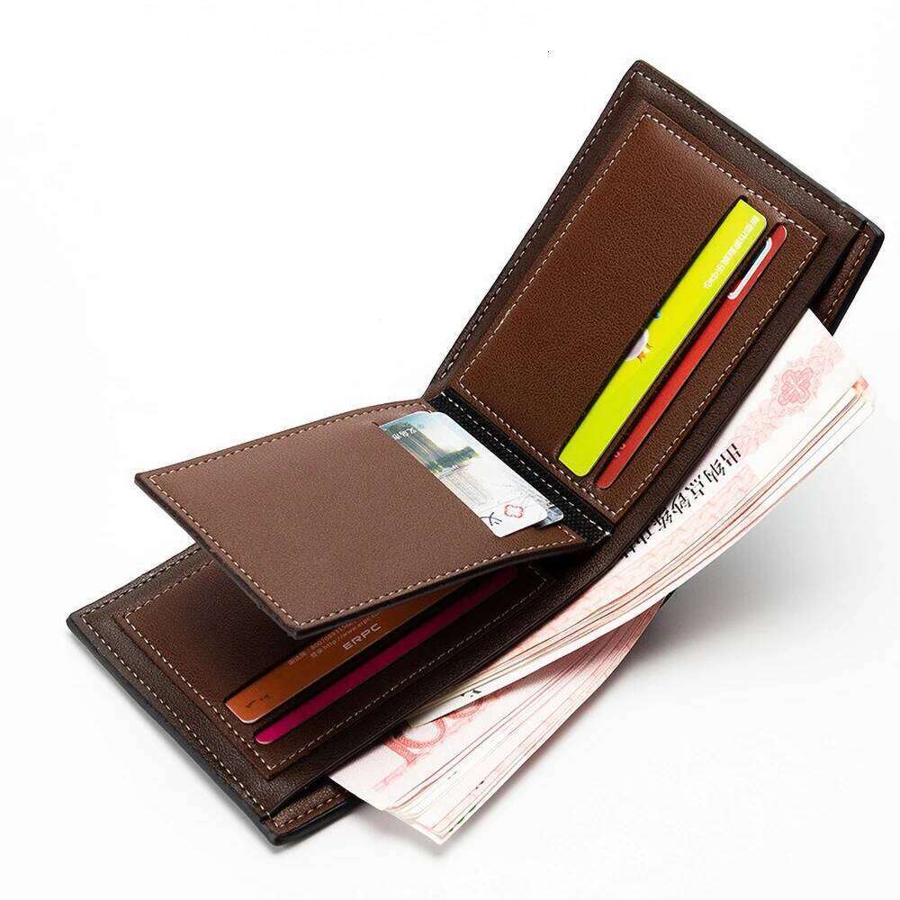 Baellerry Professional Slim Wallet Quick ID Window Zipper Closure Premium PU Leather Executive Gift Set C260304