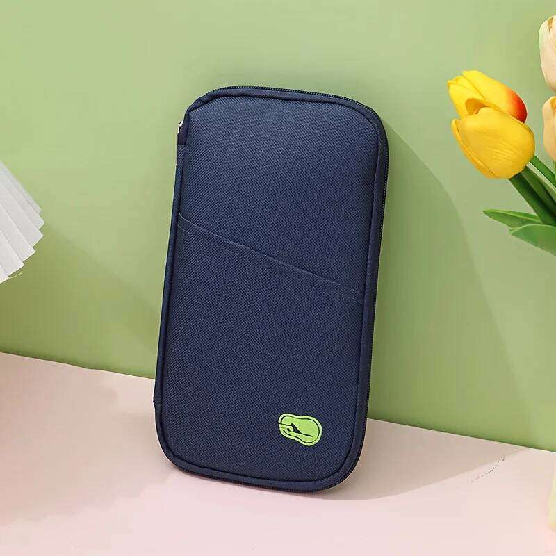 Multi-Functional Wallet-Style Travel Document Holder Men's Women's Style Passport Wallet Organizer Bag C260304