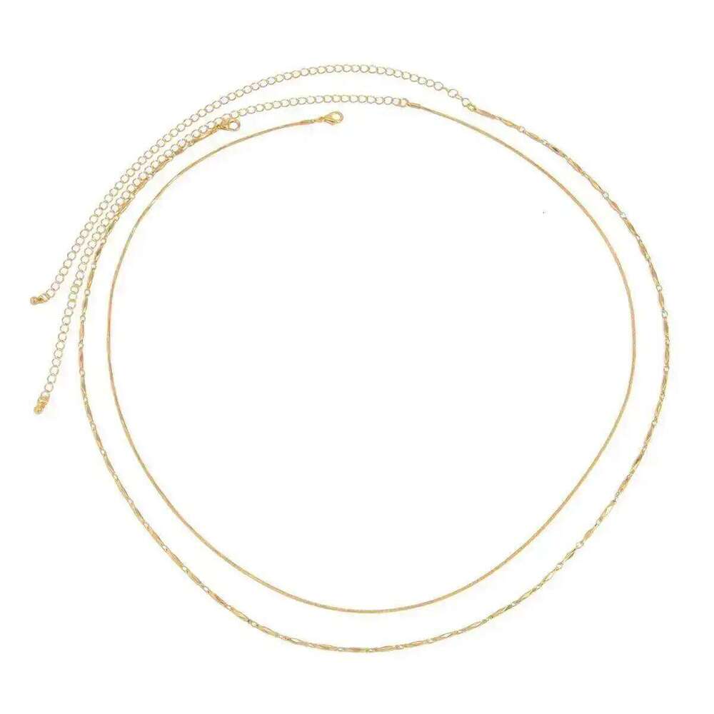 Lacteo Minimalism Sexy Adjustable Body for Women Summer Beach Vacation Waist Belt Chains Accessories Boho Jewelry Gifts S260304