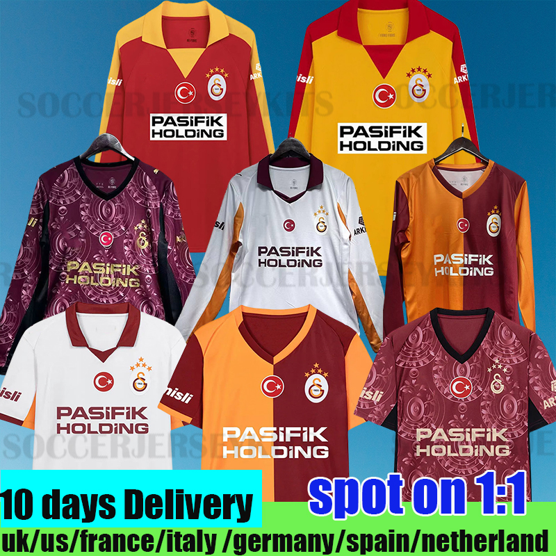 Galatasaray 120th Anniversary Fourth Kit soccer jerseys 2025 2026 turkey ZAHA ICARDI ZANIOLI BAKAMBU ZIYECH TETE DEMIRBAY BARDAKCI men kids Kits football shirt