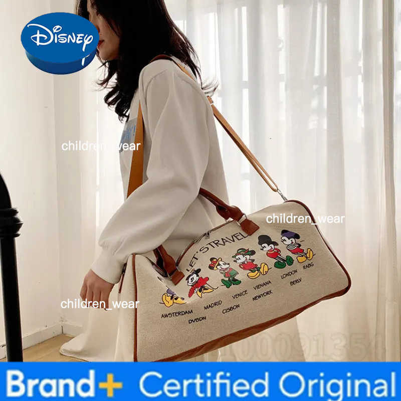 Disney Mickey New Diaper Bag Handbag Cartoon Cute Baby Diaper Bag Handbag Luxury Brand Fashion Baby Bag Multifunctional H260305