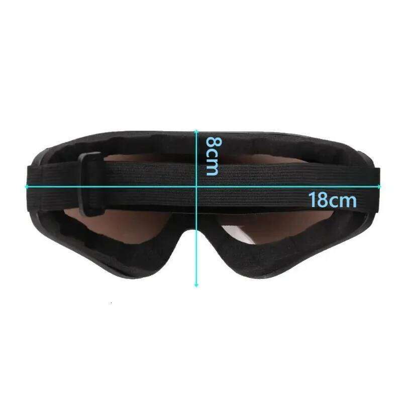 with Mask Cycling Motorcycle Windproof Goggle Anti-fog Snowboard Snow Goggles Winter Outdoor Sport Skiing Eyewear S260304