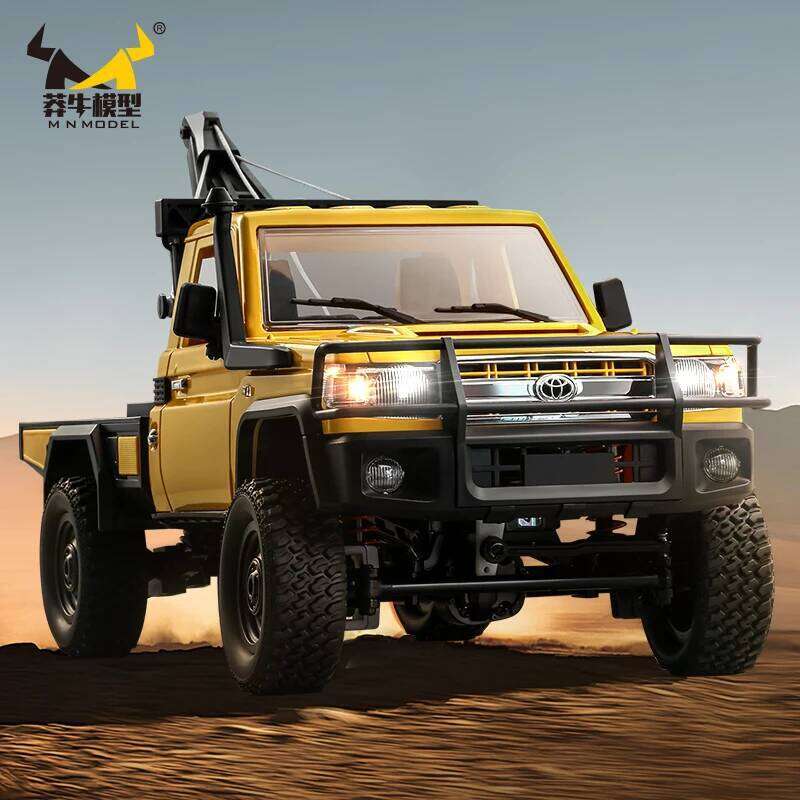 New MN82T 1/12 4WD Simulation Classic All-terrain Off-road Pickup Vehicle Remote Control Model with Light Car Toys Boy Gift LC79 Z260304