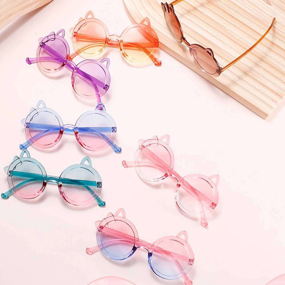 Sun Shades Classical Cartoon Ears Glasses Trendy Children Sunglasses For Stage Performance Travel Z260304