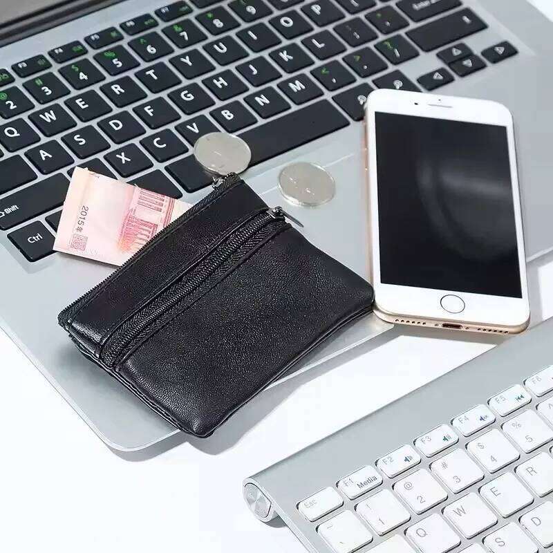 Women Coin Purse Men Small Bag Wallet Change Purses Zipper Money Bags Children Mini Wallets Leather Key Holder carteira C260304