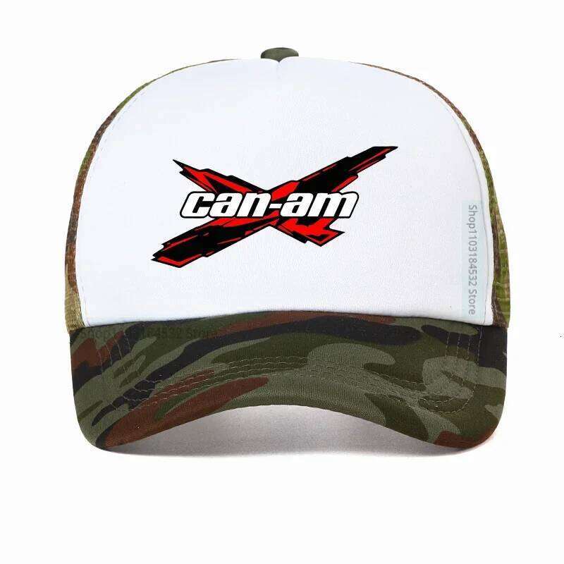 Brp Can am Auto Baseball Cap Fashion Sports Personality Dad hat Adjustable Mesh Breathable Snapback hats Y260304