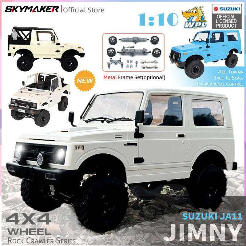 WPL 1/10 C74 C74-1 Suzuki Jimny Remote Control 4WD Off Road Climbing Car 2.4G Full Scale RC Adult And Children Toys Z260304