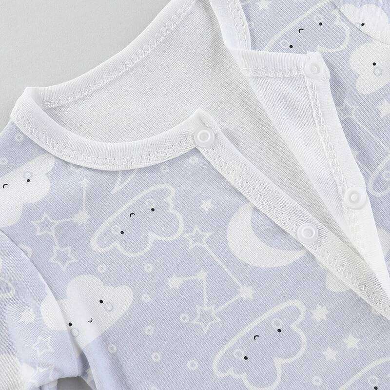 Newborn New Autumn Winter Baby Bodysuit Summer Girl Romper Soft Boys Jumpsuit Children's Clothes 0 to 9 Months Z260304