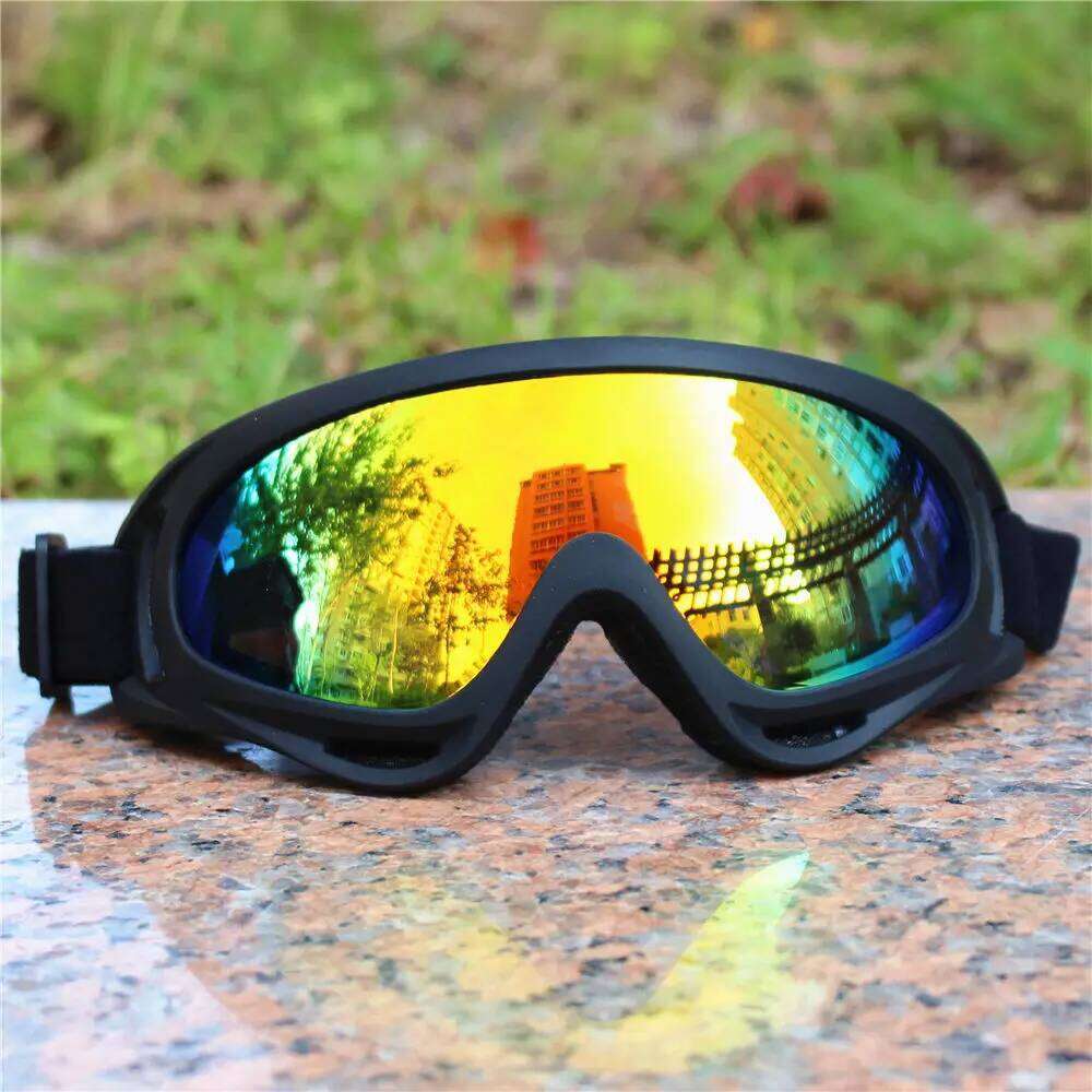 Polarized Sport Motocross Bike motorcycle Off Road Racing Sunglasses Motor glasses anti-fog Ski Goggles skiing snowboard S260304