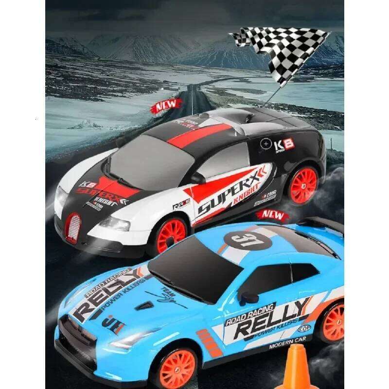 20Km/h RC Toys 1/24 2.4G High Speed Remote Control Mini Scale Model Vehicle Electric AE86 Drift Racing Car Gift for Kids Z260304