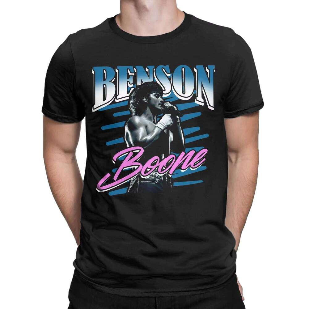 Funny Retro Style Benson Boone T-Shirt Men women Round Neck T Shirts Short Sleeve Tee Shirt Gift Idea Clothing H260304