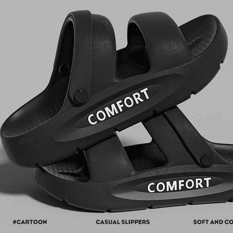 Kidmi For Men And Women New EVA Material Wear-resistant Thick-soled Home Couples Non-slip Comfortable Slippers