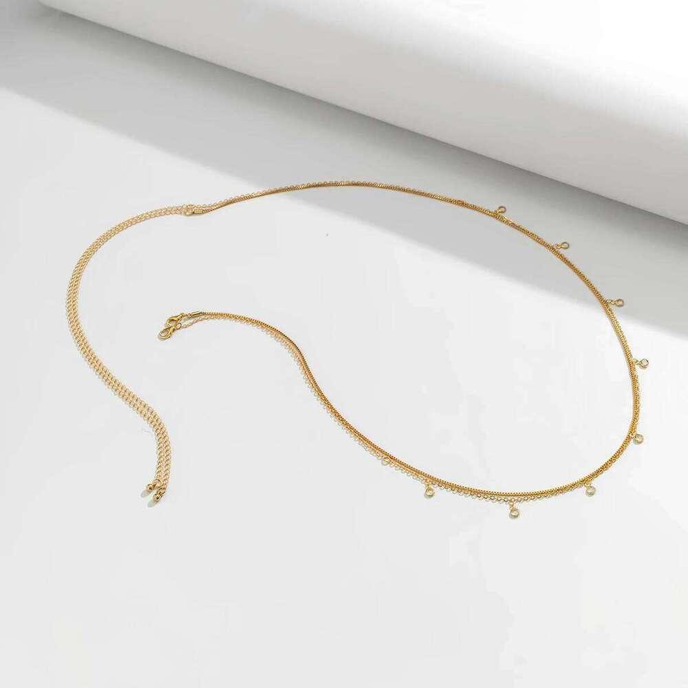 20 Styles Boho Rhinestone Zircon Star Moon Pendant Waist Belly Belt Chain Women Summer Bikini Y2K Accessories Rave Body Jewelry S260304