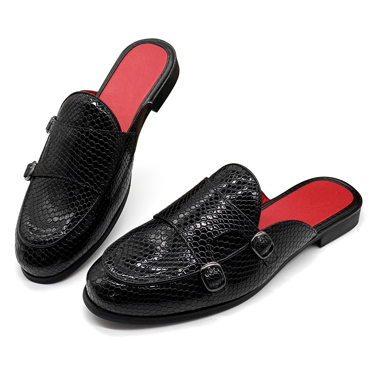 Designer Slippers Wrapped loafers Sandals Flat High Quality Fashion Winter Summer Shoes Leather Slide Women Men
