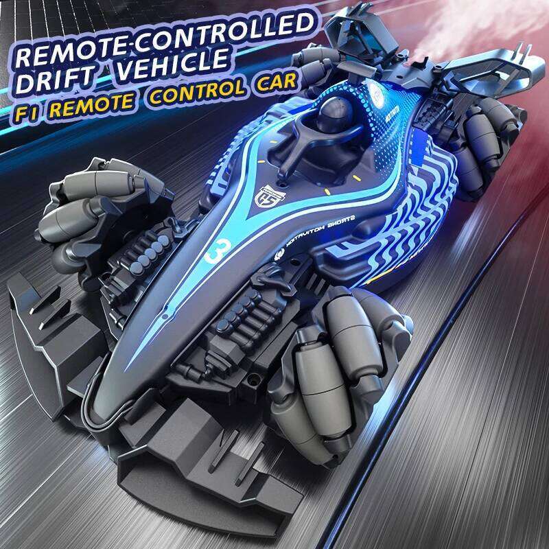 New RC Stunt Car with Spray LED Lights, Dual Remote Gesture Sensing Watch, Drift High Speed, Hot Toy for Kids & Hobbyists Z260304